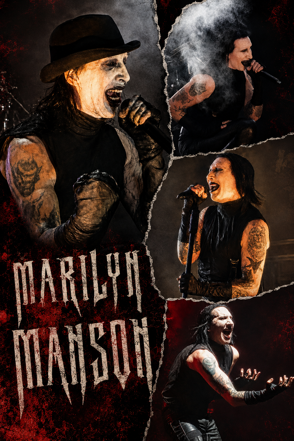 Marilyn Manson live at Darien Lake concert review and 89-image gallery