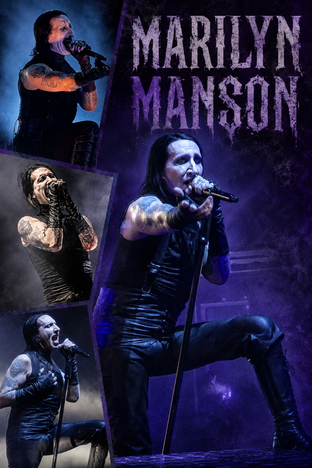 Marilyn Manson at Darien Lake featured collage 3