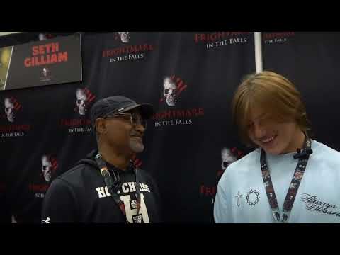 Seth Gilliam interviewed by Jam Man at Frightmare in the Falls