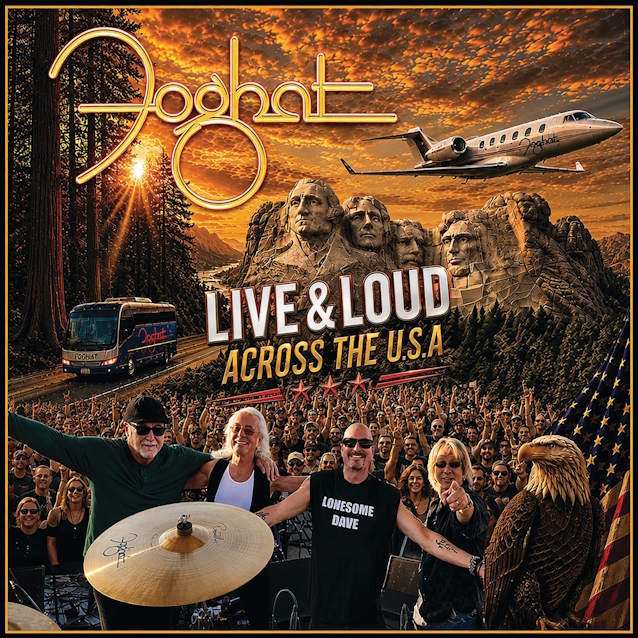 Foghat Live & Loud Across the U.S.A. album artwork for Scott Holt interview