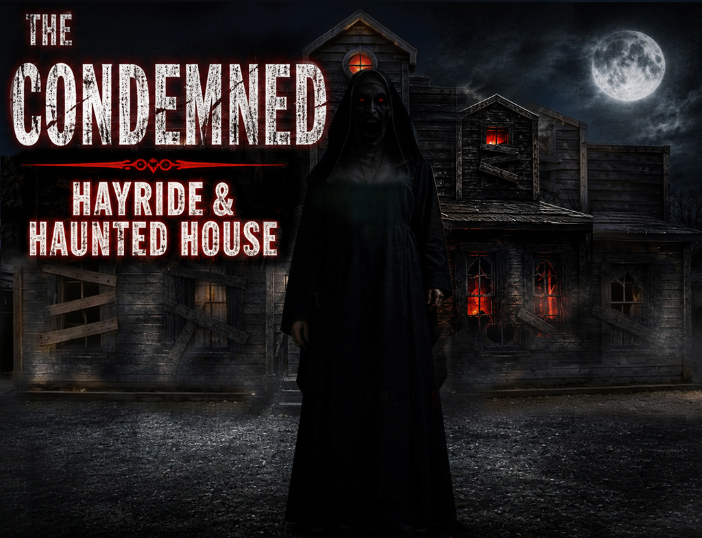 Haunt Manor's official 2026 The Condemned promotional artwork